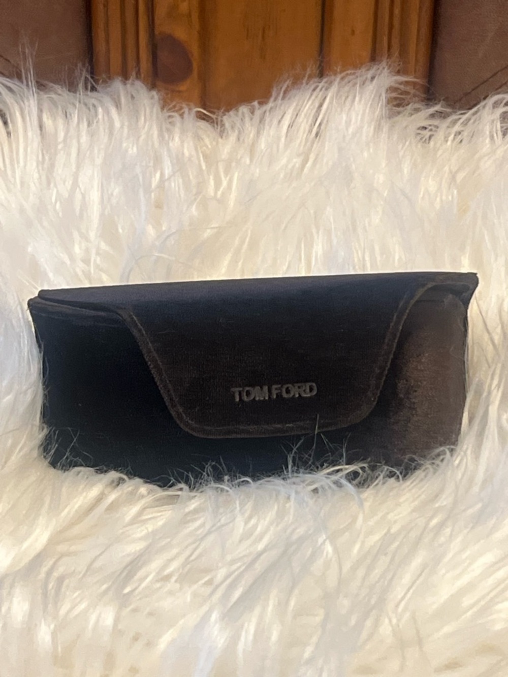 Tom Ford Black Velvet Eyewear Pouch case only